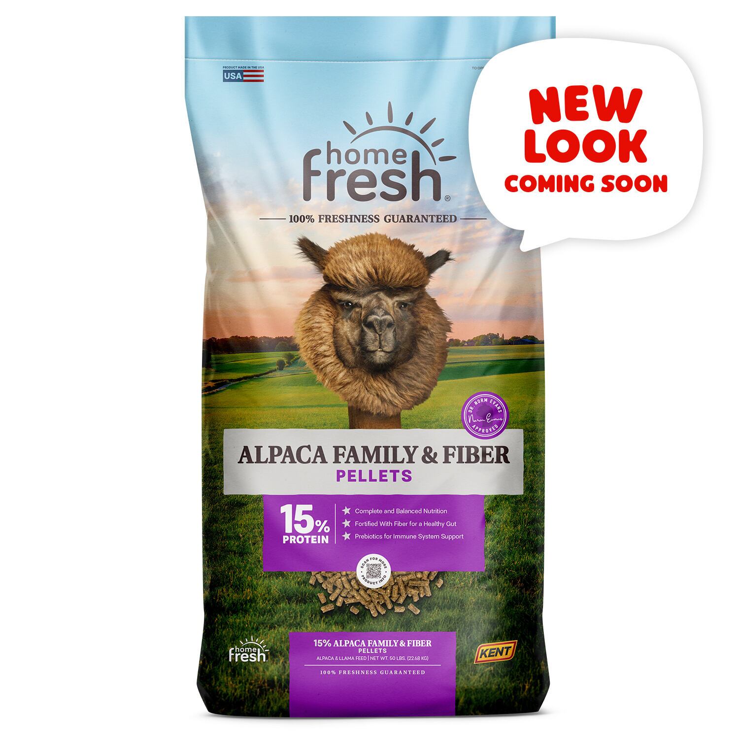 Home Fresh Alpaca Family & Fiber Pellet