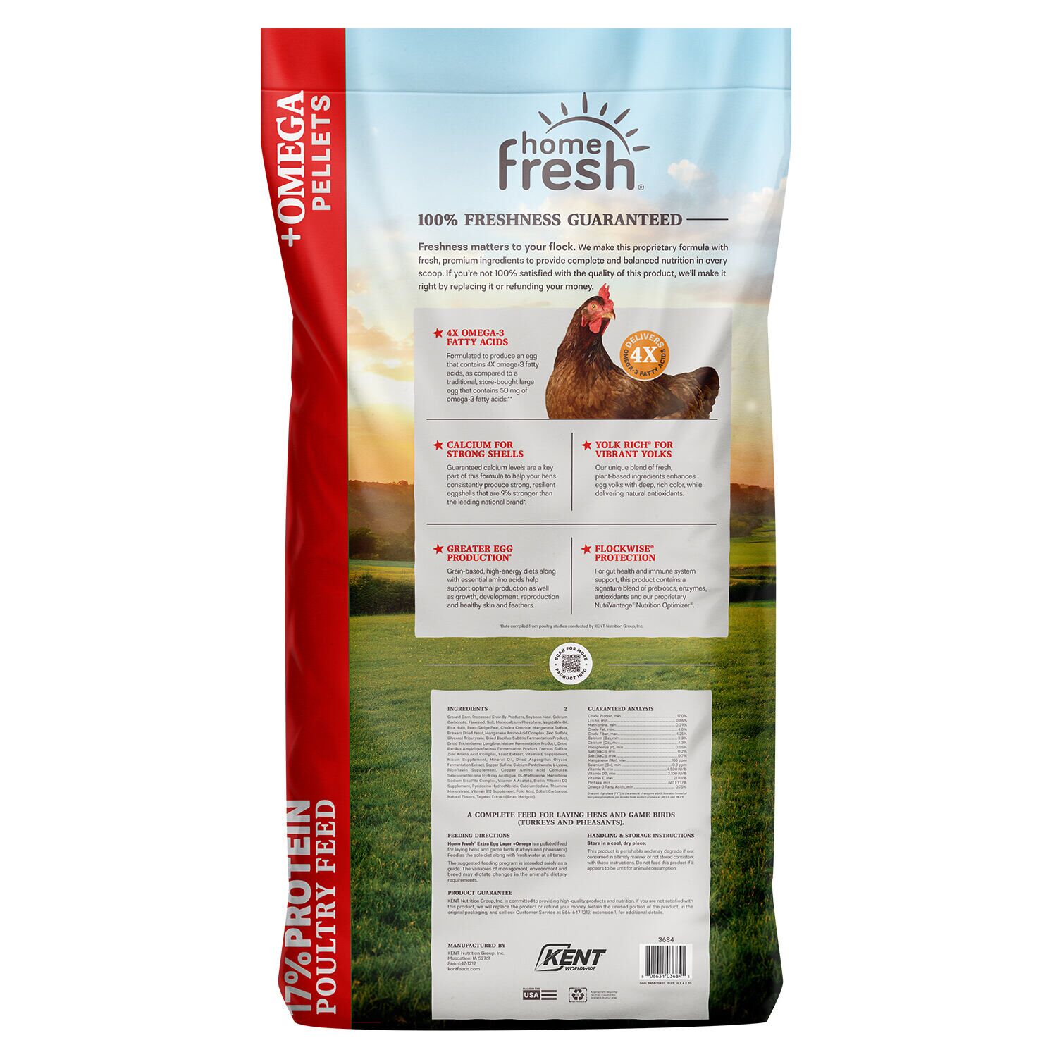 Home Fresh Extra Egg Layer + Omega