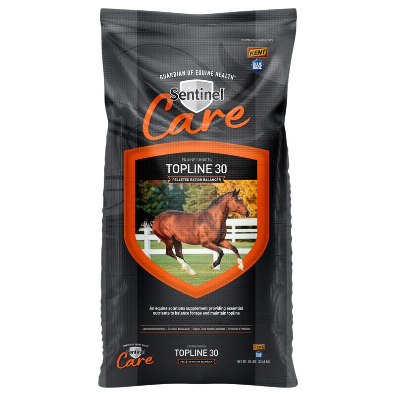 補充 / Replenish Sentinel Care Equine Choice Topline 30 | Kent Feeds - Blue Seal