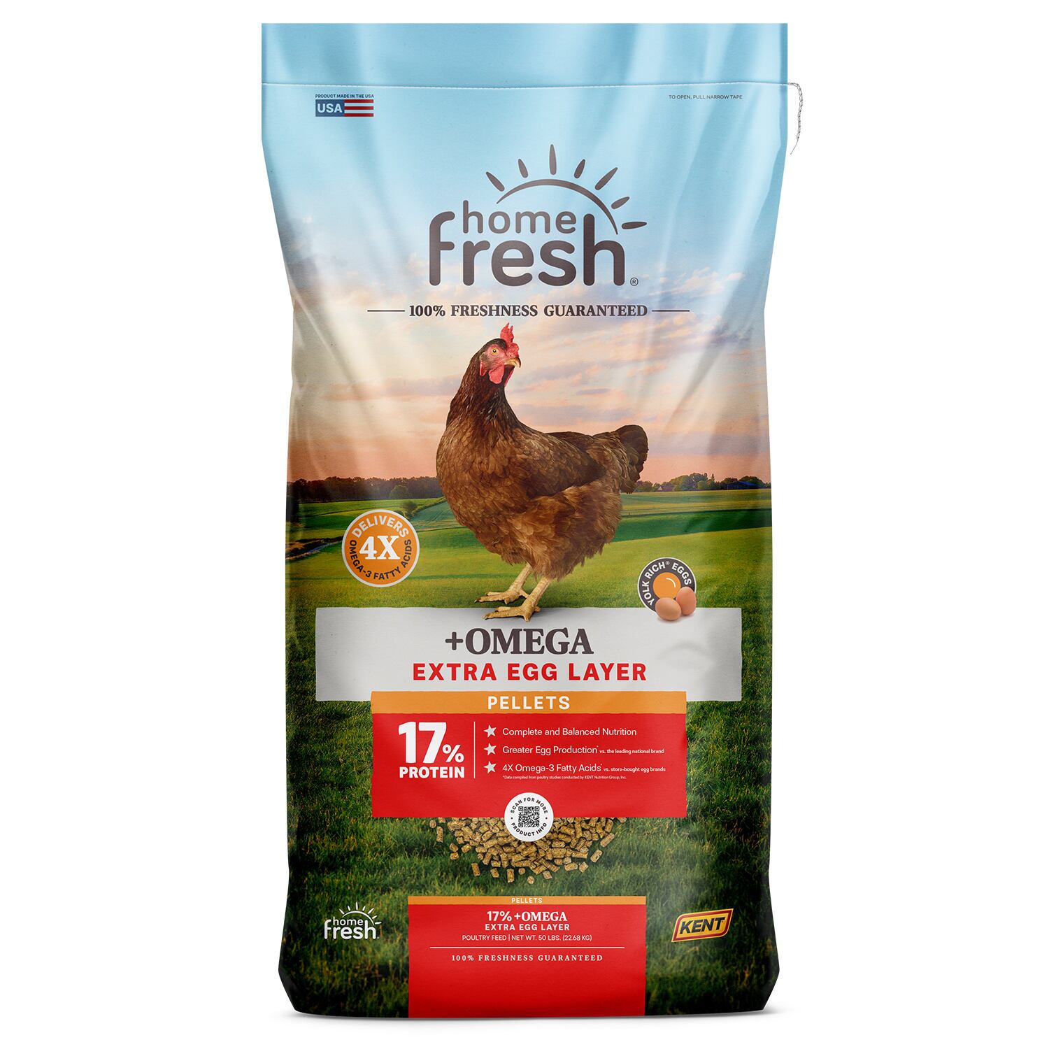 Home Fresh Extra Egg Layer + Omega