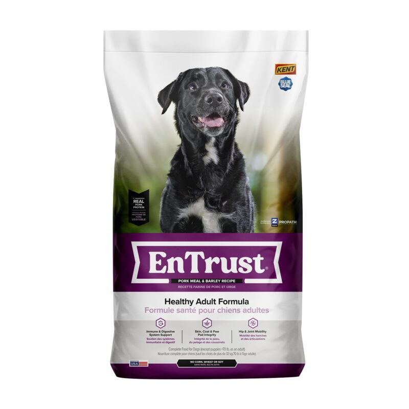 EnTrust Healthy Adult Formula - Pork & Barley Recipe