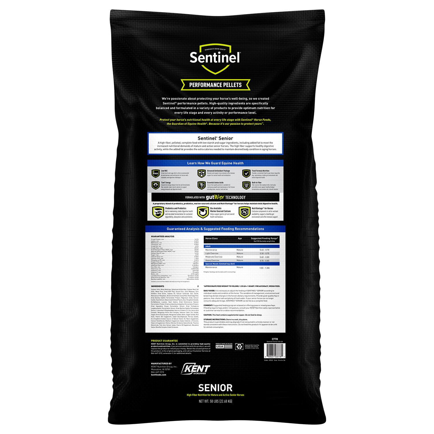 Sentinel Senior Pellet