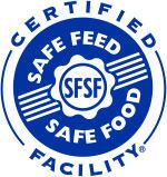 Certified Safe Feed / Safe Food Facility badge