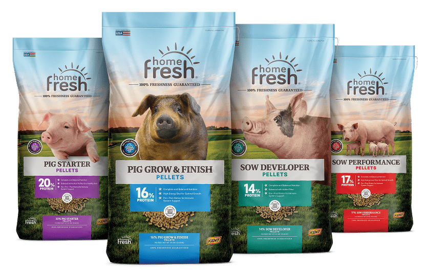 Home Fresh swine feed lineup