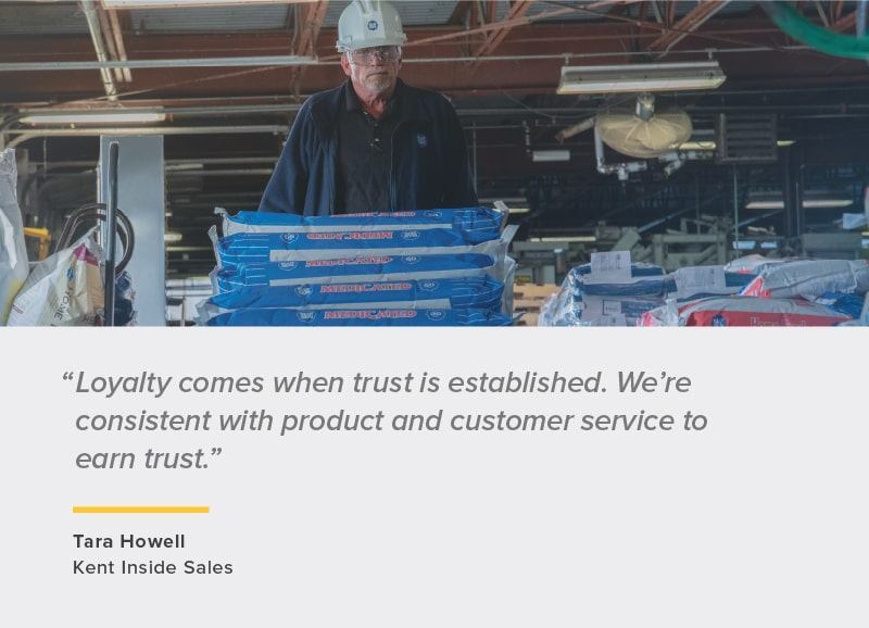 quote about integrity from Tara Howell, Kent Inside Sales