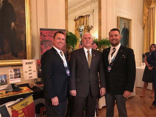 2018 Gage Kent Vice President Pence Jimmy Kent 1