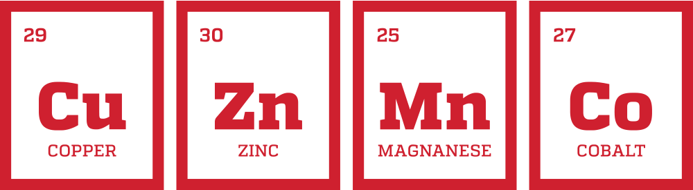 *Each species product contains unique trace mineral amino acid complexes. See specific species for product details. 