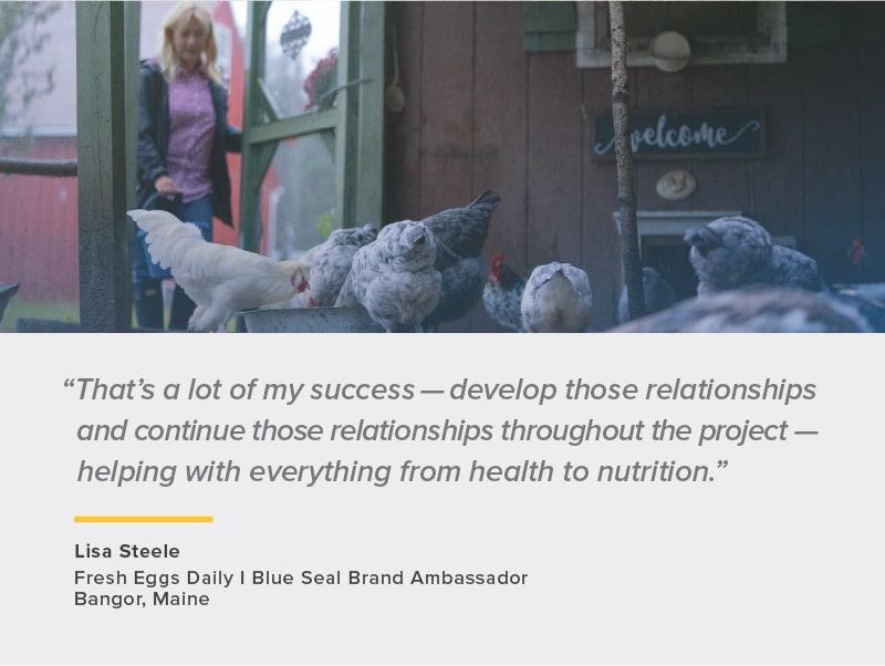 quote about reputation from Lisa Steele of Fresh Eggs Daily, Brand Ambassador