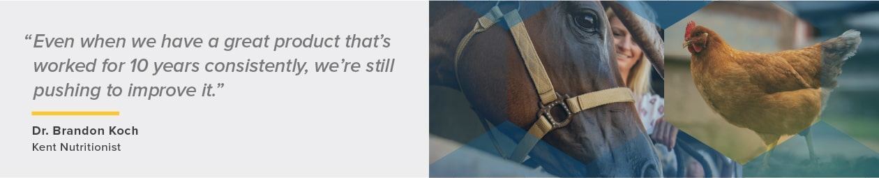 quote about research by Nutritionist Dr. Brandon Koch