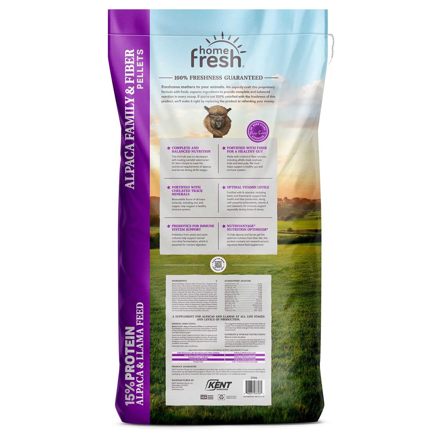 Home Fresh Alpaca Family & Fiber Pellet