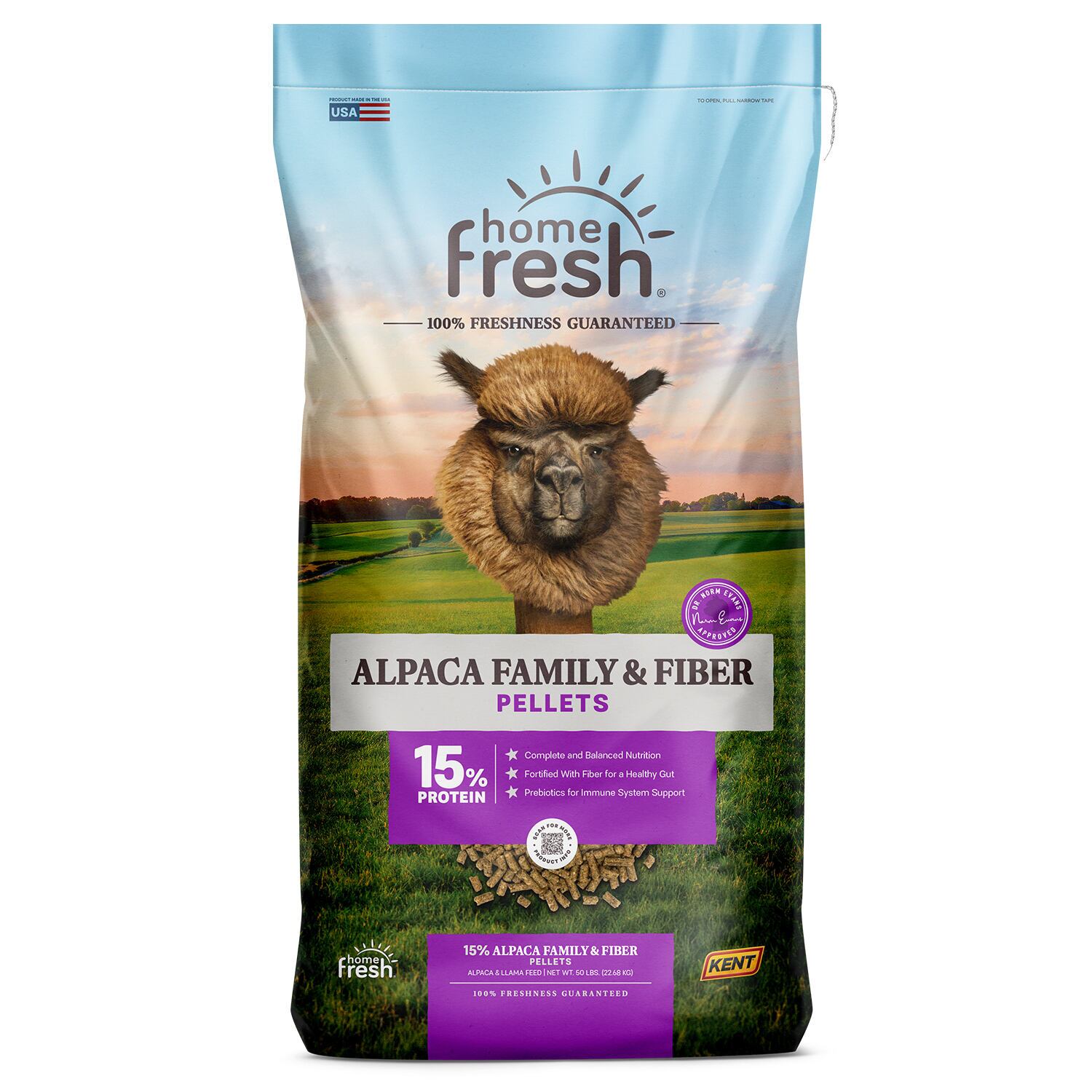 Home Fresh Alpaca Family & Fiber Pellet