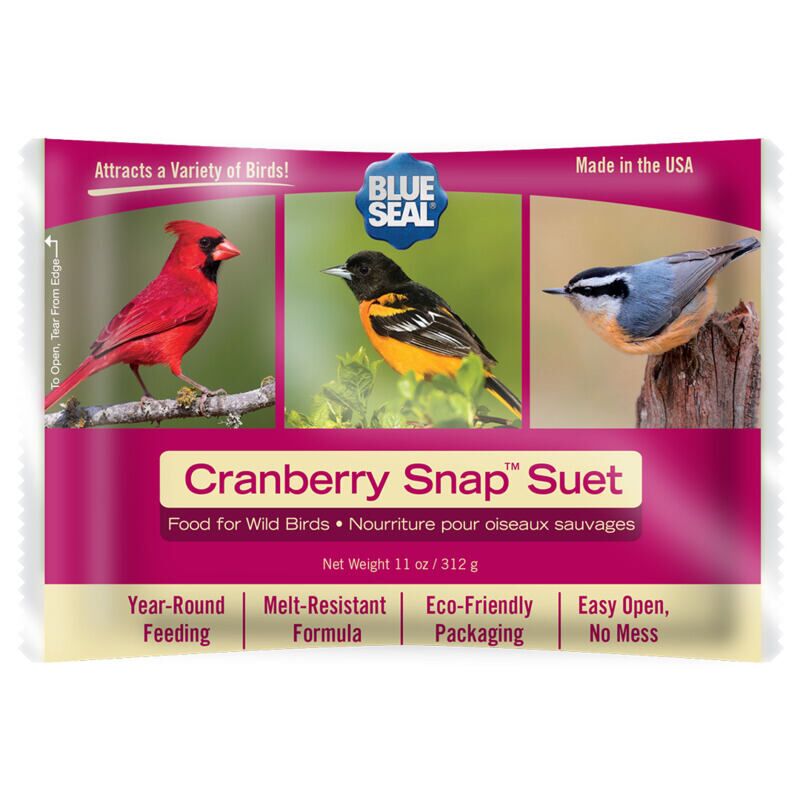 Cranberry Snap Suet Cake